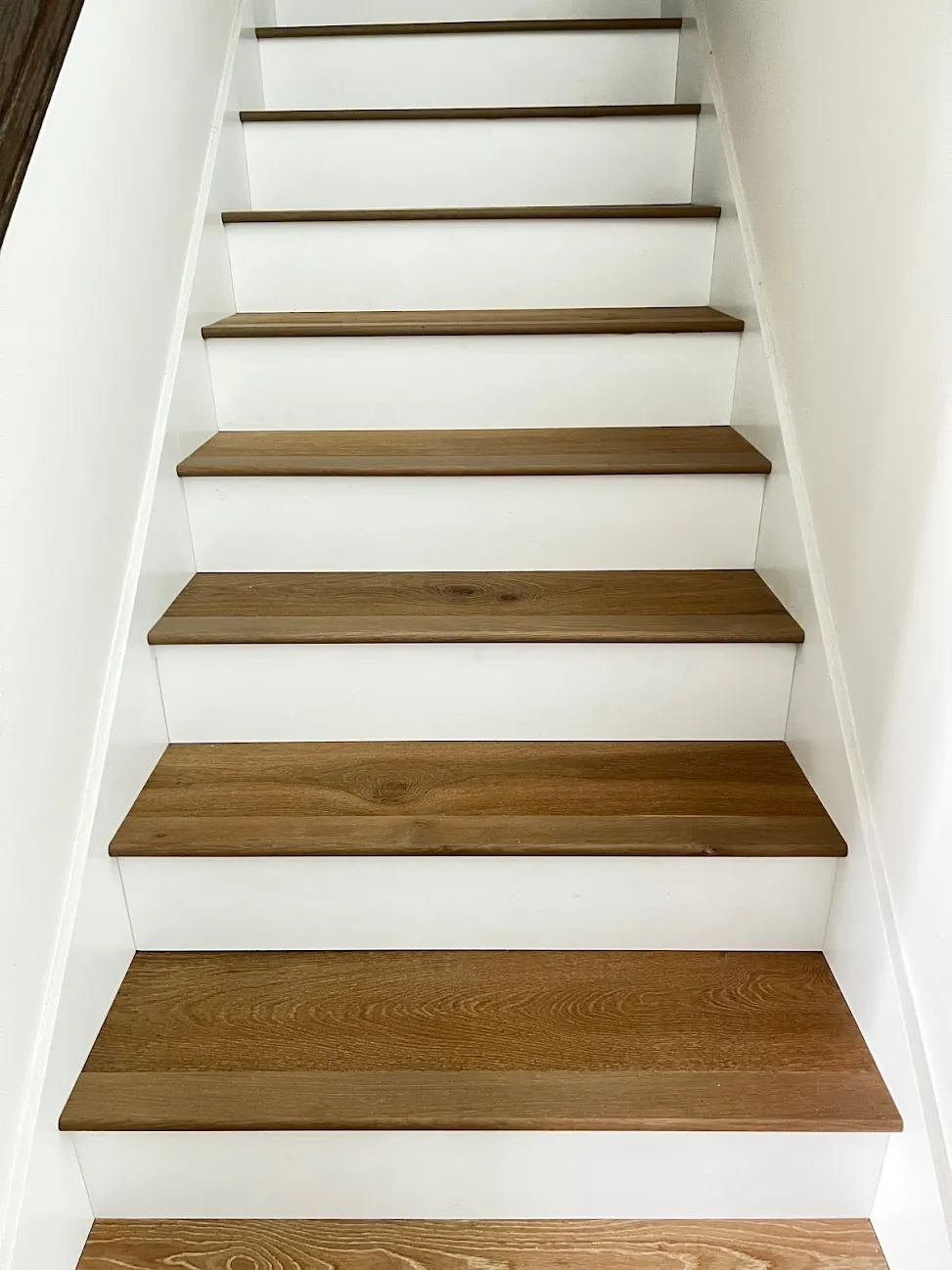 Hardwood stair tread installation Holiday FL